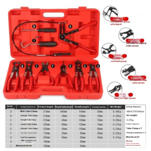 Flexible Cable Clamp Mechanical Tools Automotive Water Hose Strapping Pliers