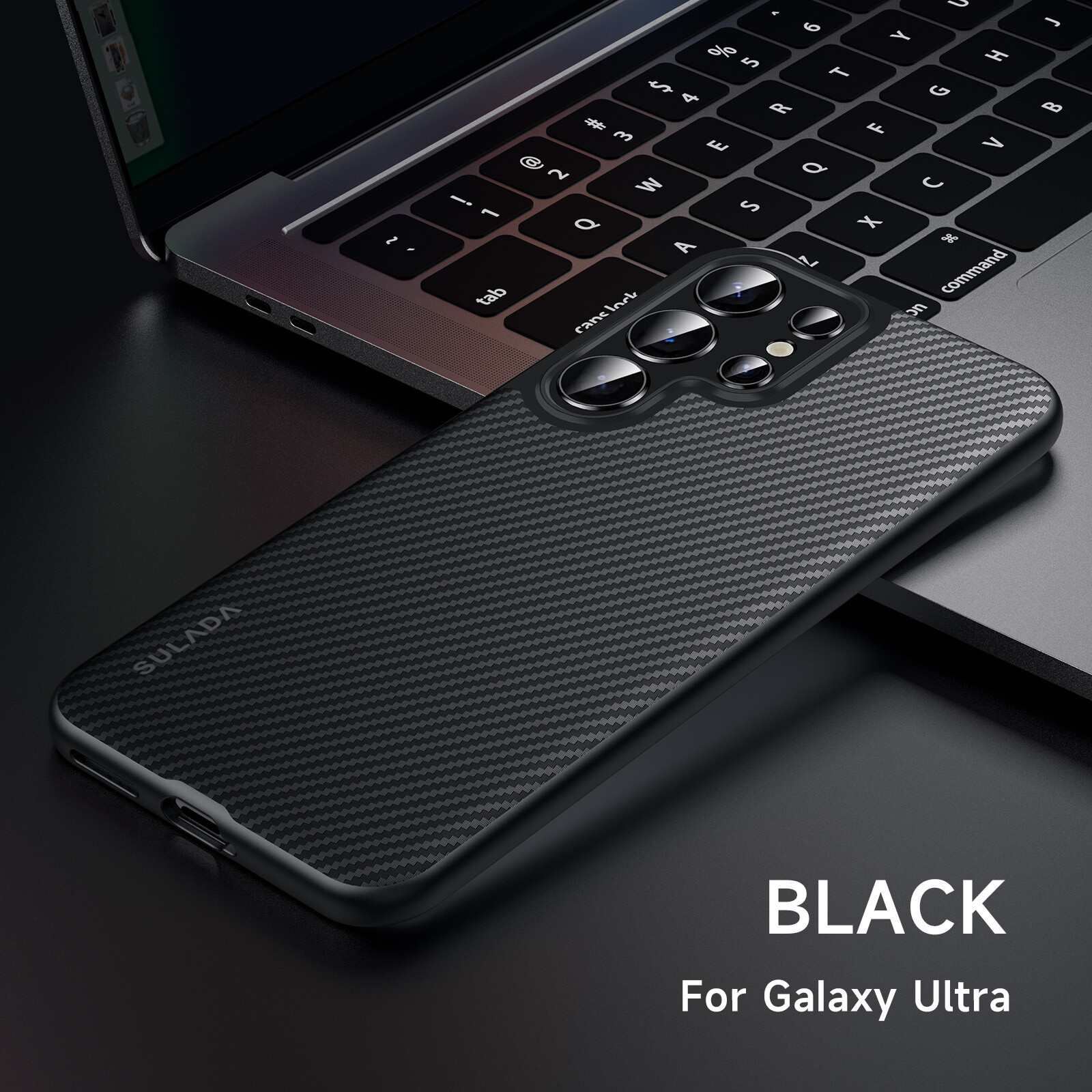 Slim Carbon Fibre Pattern Mag Safe Magnetic Case for Samsung S26 Ultra S25+ S25