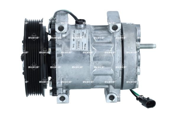 Air Con Compressor 32477 NRF AC Conditioning 1458999 1641183 1685170 1815581 New - Image 3