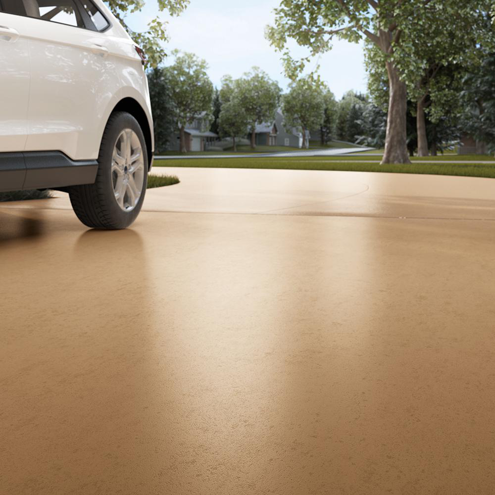 5Gal Epoxy Garage Floor Paint Slate Gray Self Priming Interior Exterior Concrete - Image 3