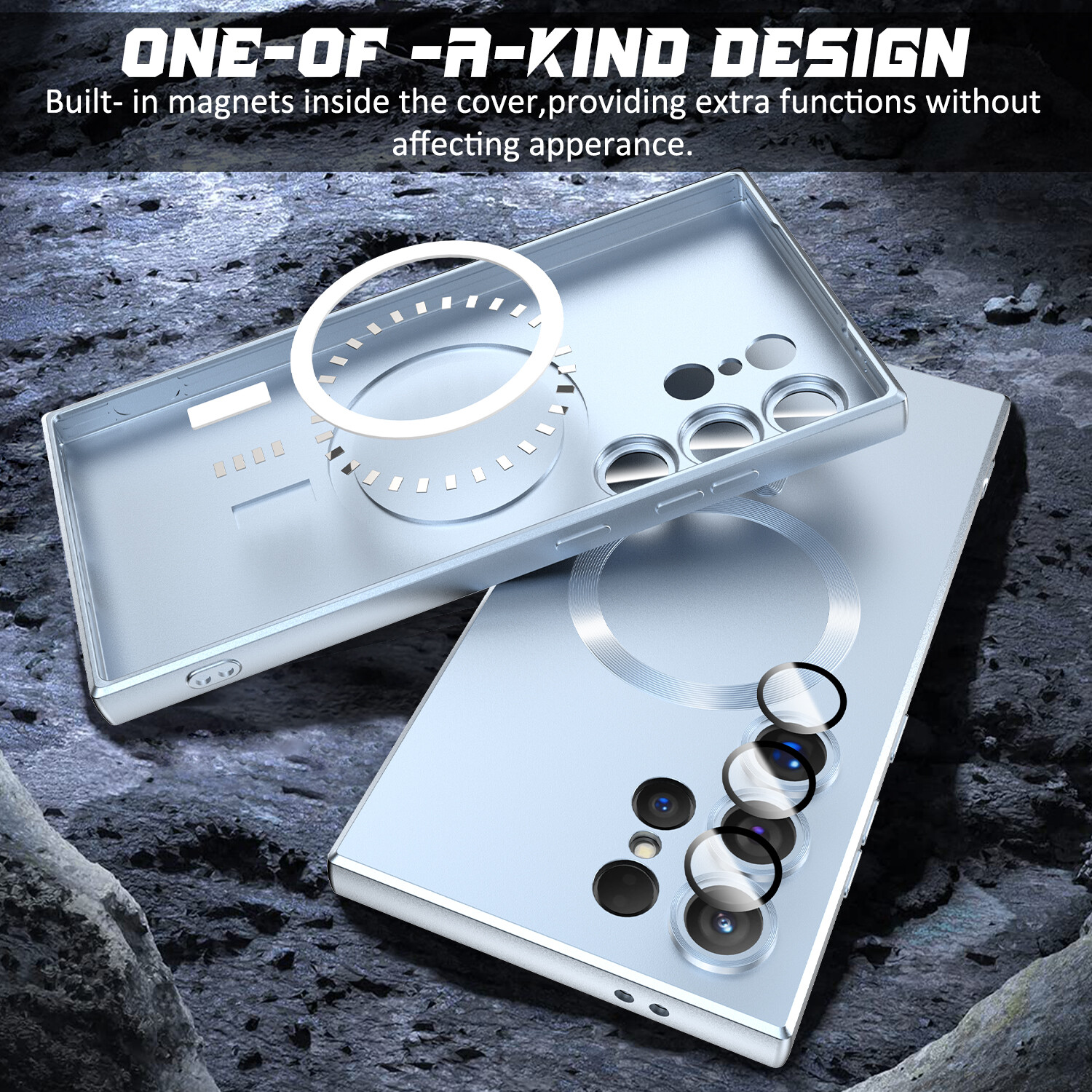 For Samsung Galaxy S24 Ultra,Plus Clear Case Mag Safe Magnetic Shockproof Cover - Image 4