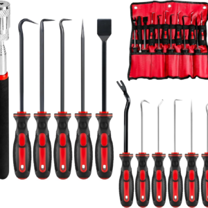 12PCS Hook Pick Tool Set Scraper Magnetic Telescoping Kit Electronics Automotive