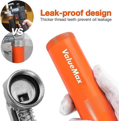 ValueMax Mini Pistol Grip Grease Gun Kit 3000 PSI Fit for Automotive Marine USA - Image 5