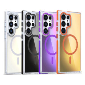 For Samsung Galaxy S25 Ultra S24 S23 FE Magnetic Mag safe Shockproof Phone Case