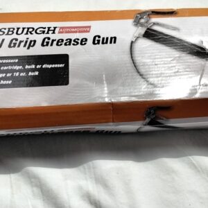Pittsburgh Pistol Grip Grease Gun 6000 PSI work pressure 12" Flex hose Auto