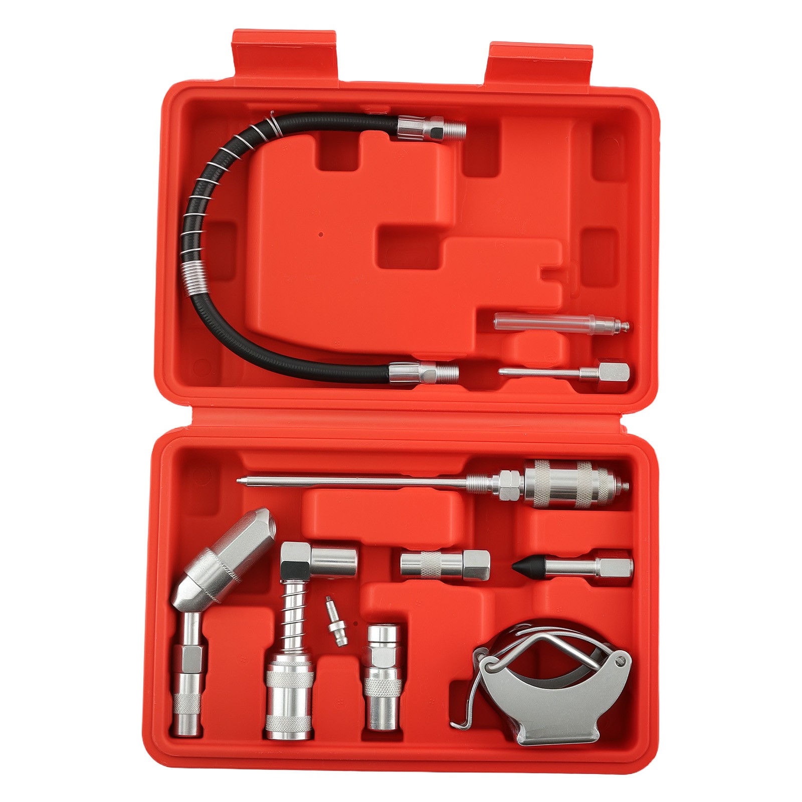 Automotive Grease Gun Adapter Set 3000PSI with Flexible Hose & Tips - Image 3