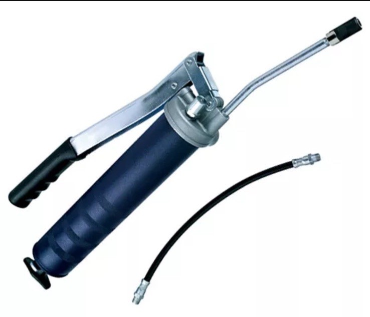 ATD Professional Lever Action Grease Gun w/ Holder & 12" Hose 5001 - Automotive