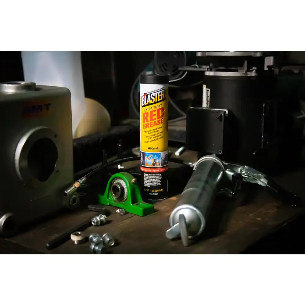 Blaster Extra Tacky Red Grease Cartridge 14 Oz. Automotive Lubricant - Image 3