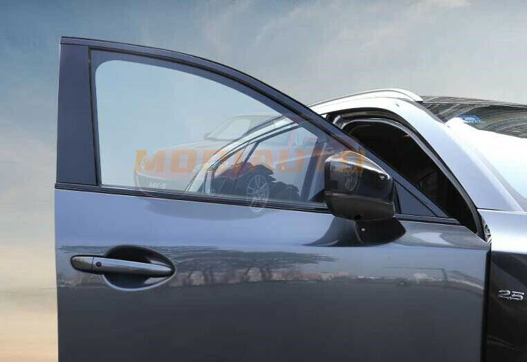 Black Stainless For Mazda CX-5 CX5 2017-2024 Car Window Strip Cover Trim 12PS - Image 2