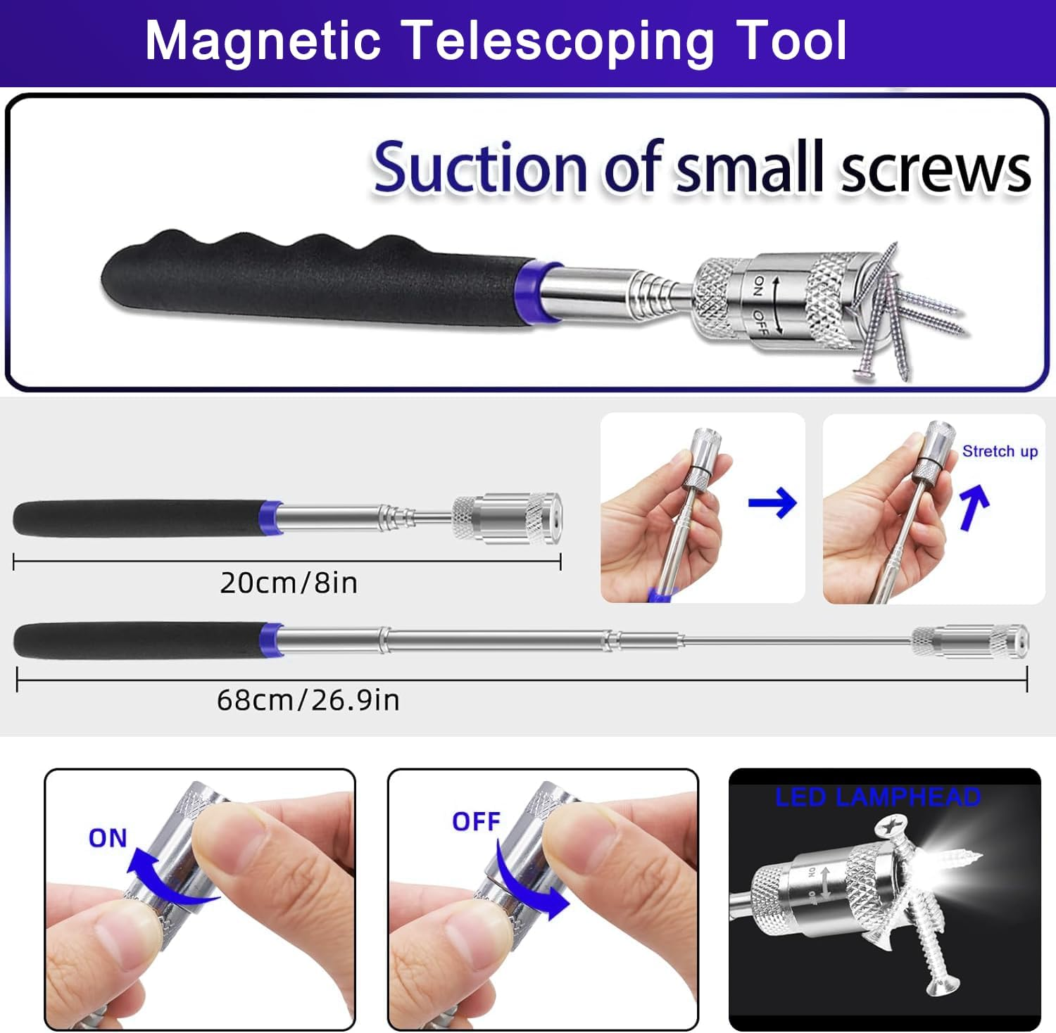13 Pcs Precision Pick and Hook Set with Scraper, Clip Pliers, Fastener Remover a - Image 4