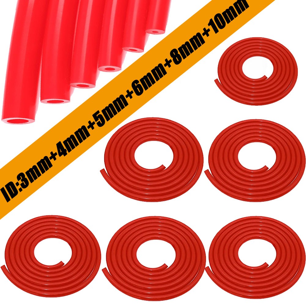 6PCS 5ft Silicone Vacuum Hose Automotive High Performance Car Vacuum Lines Kit - Image 3