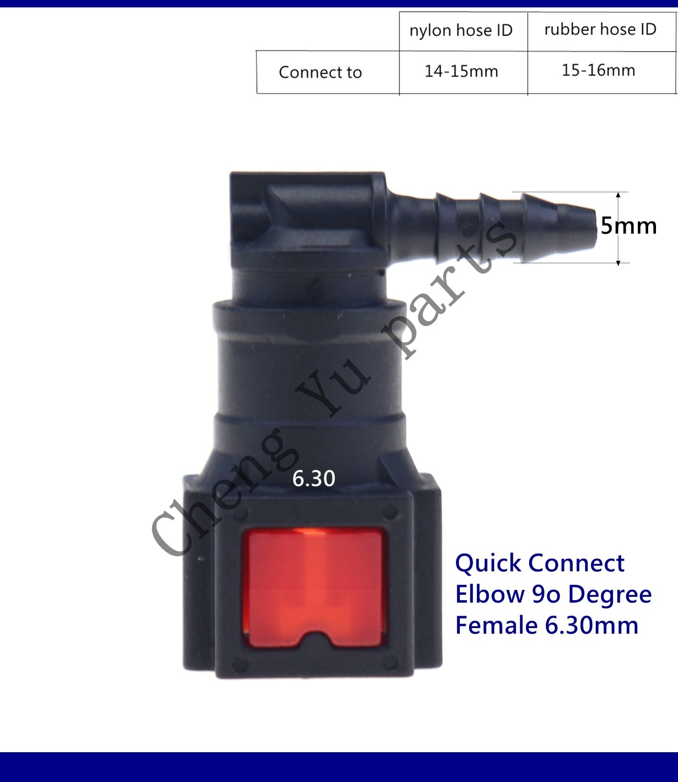Fuel Line Quick Release Connector Hose Pipe Fitting Inch In/ALL SIZES Automotive - Image 3