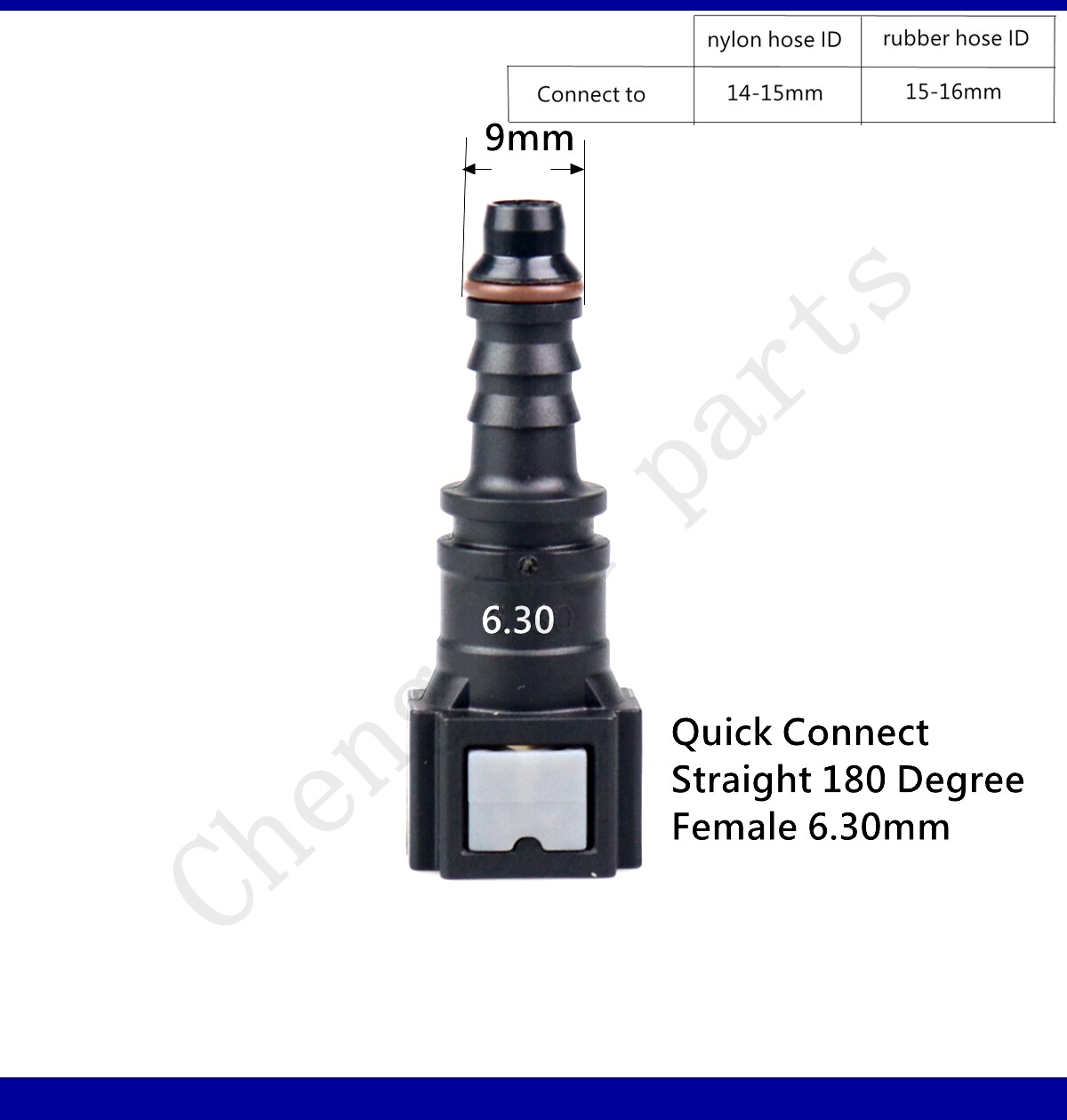 Fuel Line Quick Release Connector Hose Pipe Fitting Inch In/ALL SIZES Automotive - Image 5