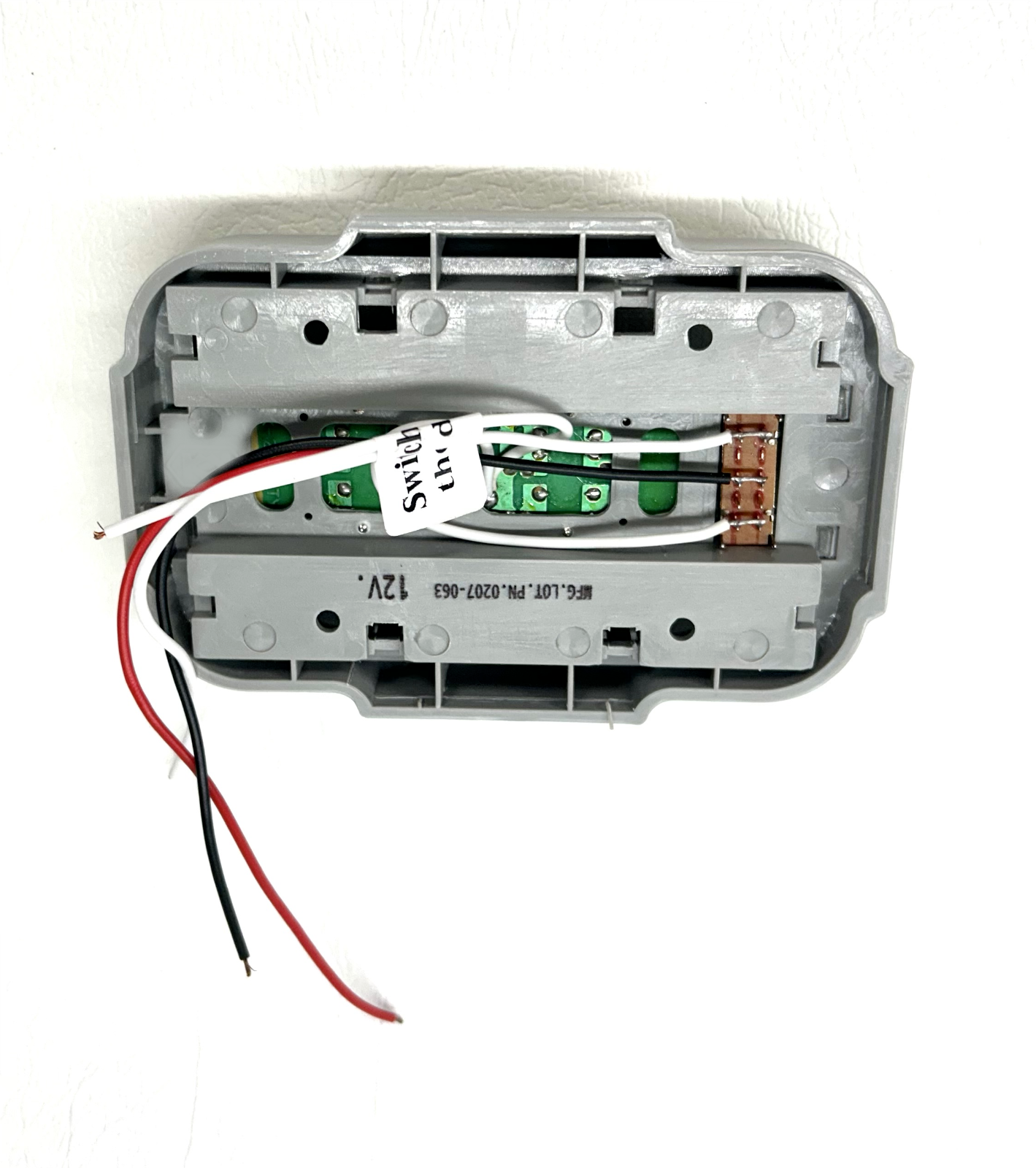 12v LED Light Automotive Interior Lamp Ute Canopy 12 Volt On Off Slide Button - Image 2