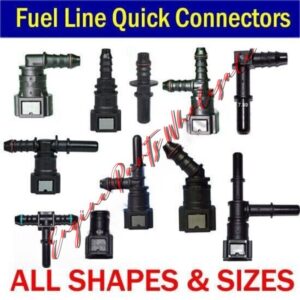 Inch In Automotive Fuel Line Quick Release Connector Hose Pipe Fitting ALL SIZES