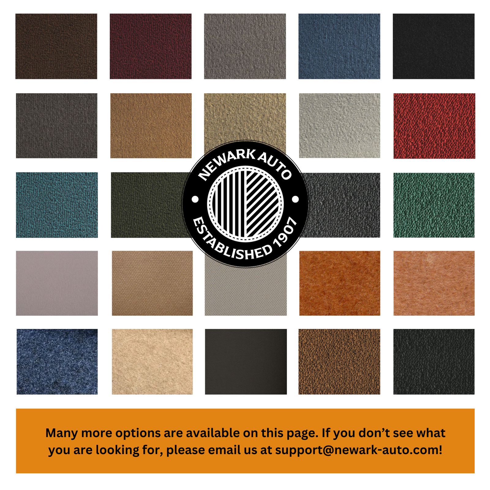 Automotive Carpet Samples