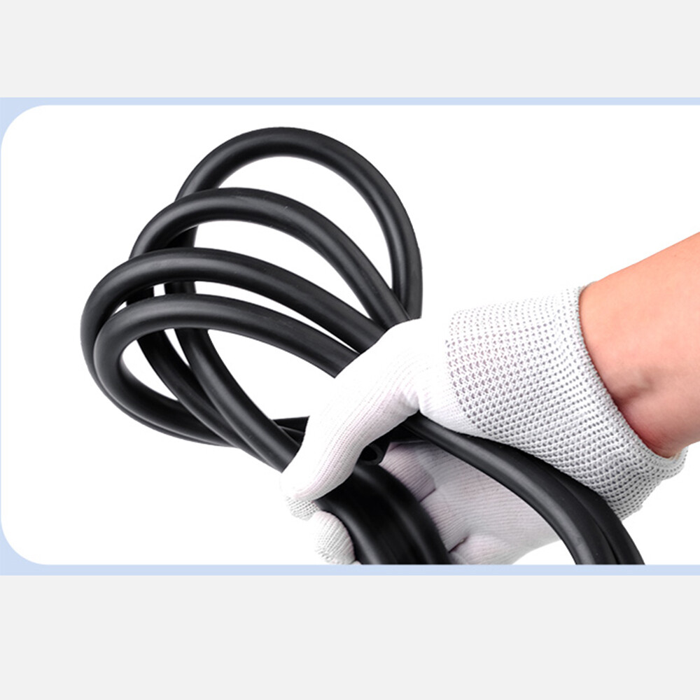 Fluorine Hose Rubber Flexible Tube Automotive Oil Hose Corrosion Resistance Blac - Image 2