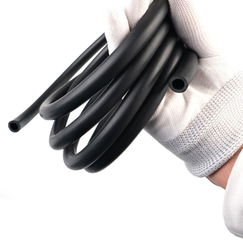 Fluorine Hose Rubber Flexible Tube Automotive Oil Hose Corrosion Resistance Blac - Image 3