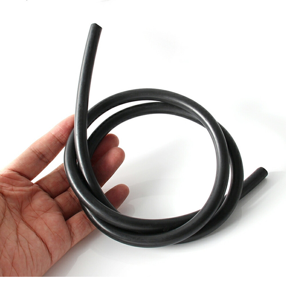 Fluorine Hose Rubber Flexible Tube Automotive Oil Hose Corrosion Resistance Blac - Image 4