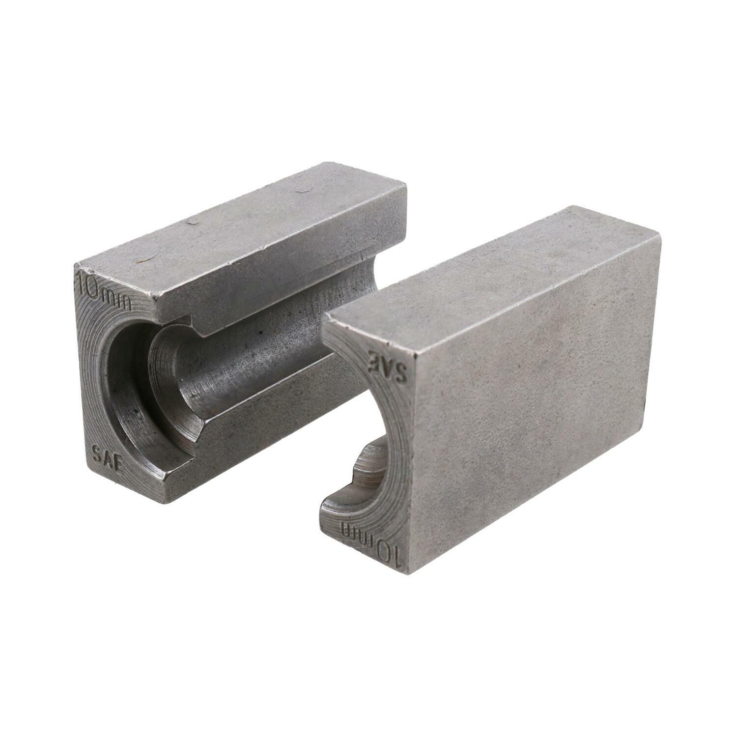 10mm SAE Brake Pipe Flaring Flare Tool Split Die Clamp FL41 - Image 3