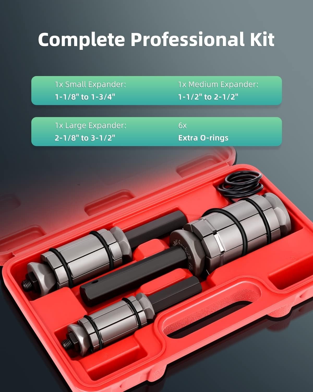 Precision 3-Piece Pipe Expander Set for Efficient Automotive Repairs on Trucks - Image 4