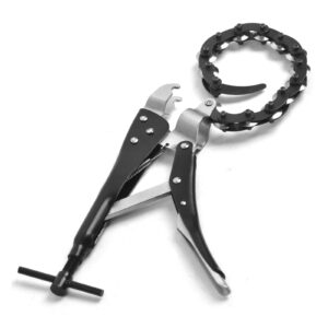 Car Exhaust Pipe Cutter Multi Wheel Chain Lock-grip Pliers 3.14 In Cut Capacity