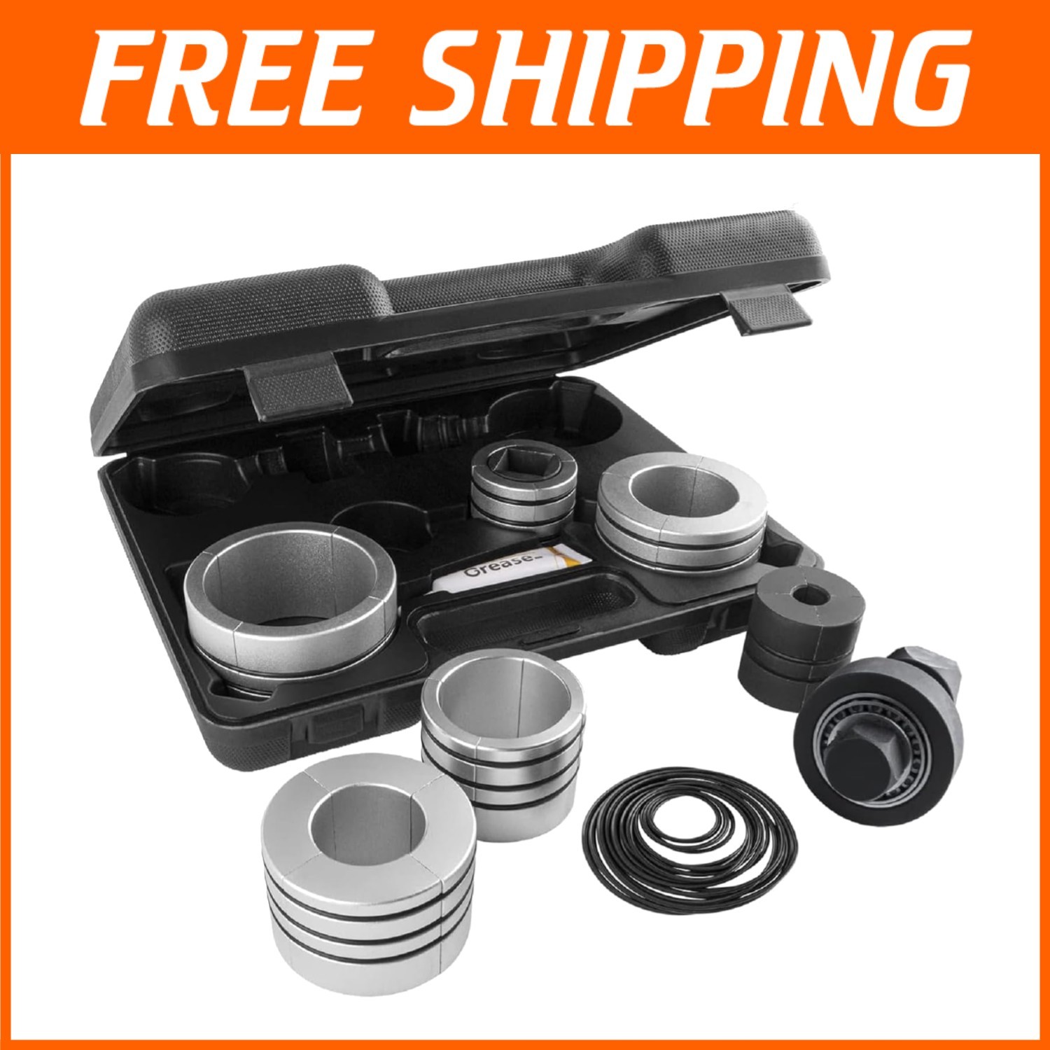 Muffler Pipe Spreader Automotive Tool Kit - 1-5/8 to 4-1/4"
