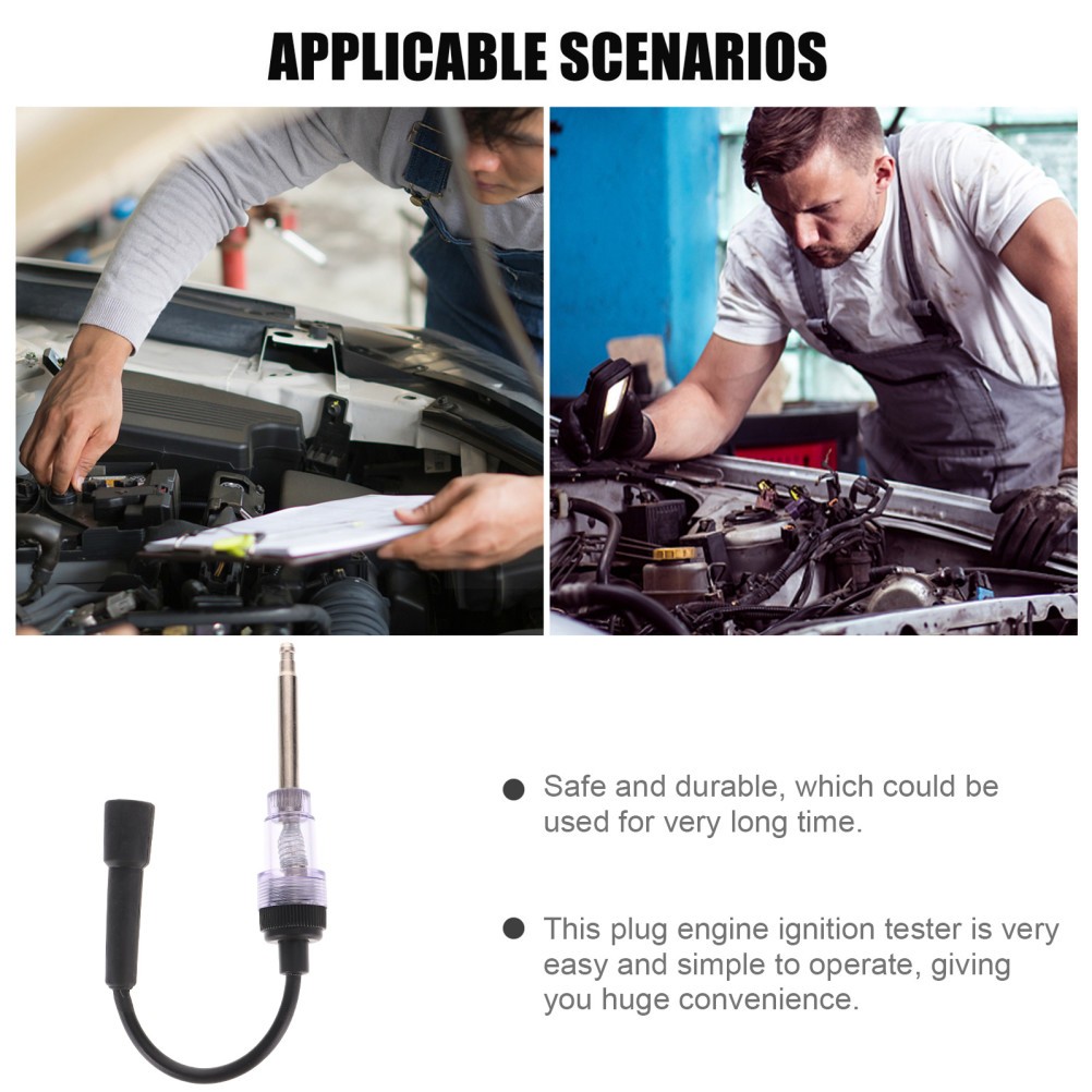 3 Count Automotive Service Tool Adjustable Ignition System Coil Tester - Image 2