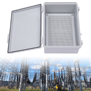 Outdoor Electrical Junction Box - Large 14x10x6 Inch Waterproof Plastic Box New