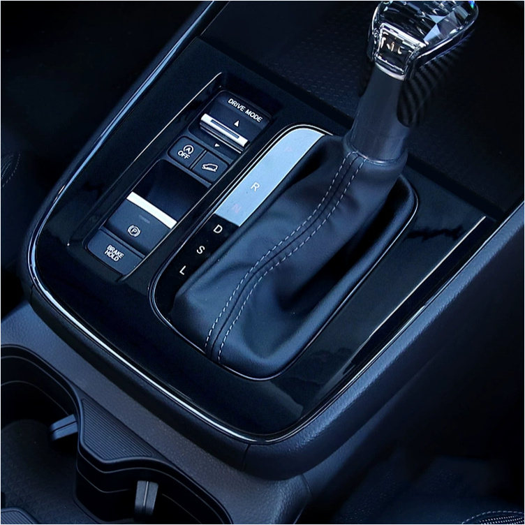 Bright black Interior Gear Shift Panel Trim 1pcs For Honda CRV CR-V 2023-2026 - Image 4