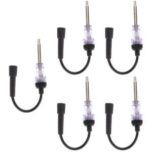 5 Pack Automotive Spark Plug Tester Engine Ignition Adjustable System Coil