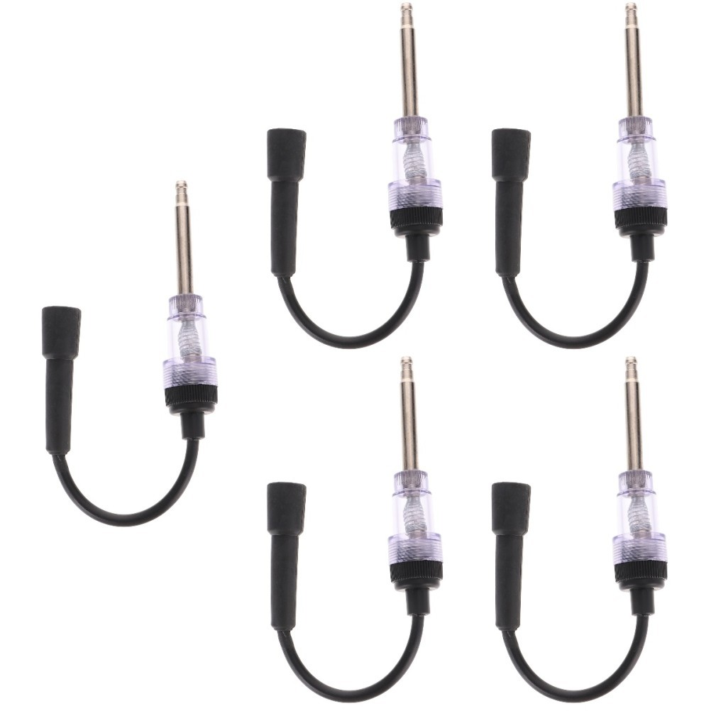 5 Pack Automotive Spark Plug Tester Engine Ignition Adjustable System Coil