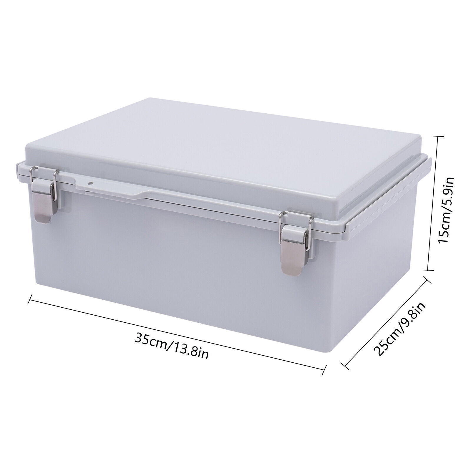 Electrical Junction Box ABS Plastic Outdoor Project Enclosure Case Waterproof - Image 3