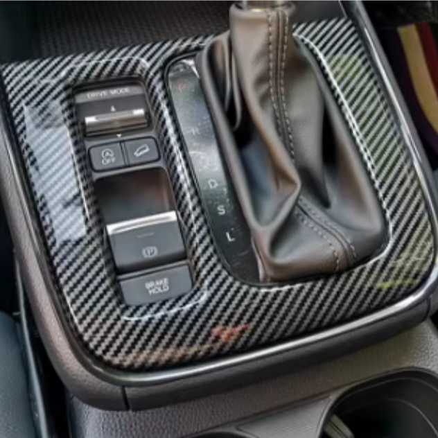 Carbon Fiber Car Interior Gear Shift Panel Trim For Honda CRV CR-V 2023-2026 - Image 3