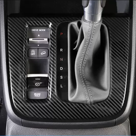 Carbon Fiber Car Interior Gear Shift Panel Trim For Honda CRV CR-V 2023-2026 - Image 4