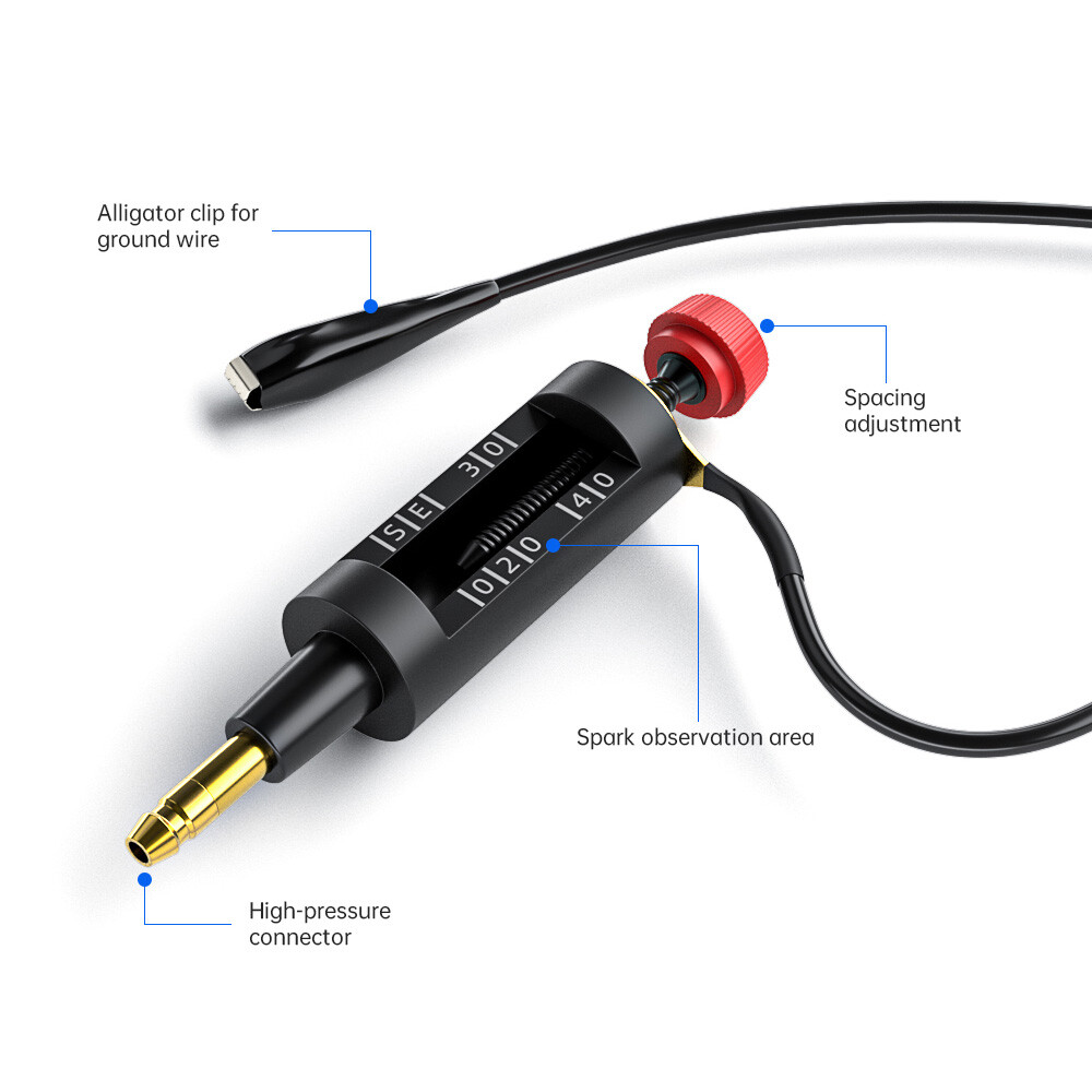 Automotive In Line Spark Plug Tester High Energy Ignition Coil Engine Diagnostic - Image 3