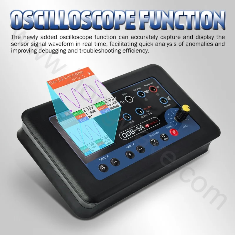 QDB-5A Automotive Actuator Tester Multimeter Motor Driver Ignition Coil Tools - Image 5
