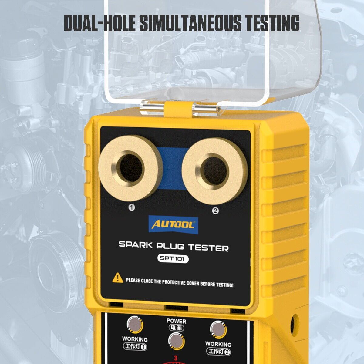Car Spark Plug Tester Diagnostic Tool Automotive Engine Ignition Analyzer Tester - Image 4