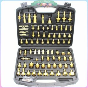 81 Pcs Automotive Inspection Tools Automotive Air Conditioning Leak Test Kit