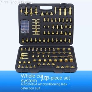 108 Pcs Automotive Air Conditioning Leak Test Kit Automotive Inspection Tools