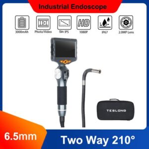 Teslong TD500 Automotive Inspection Camera 6.5MM Borescope Endoscope 1.55m WiFi