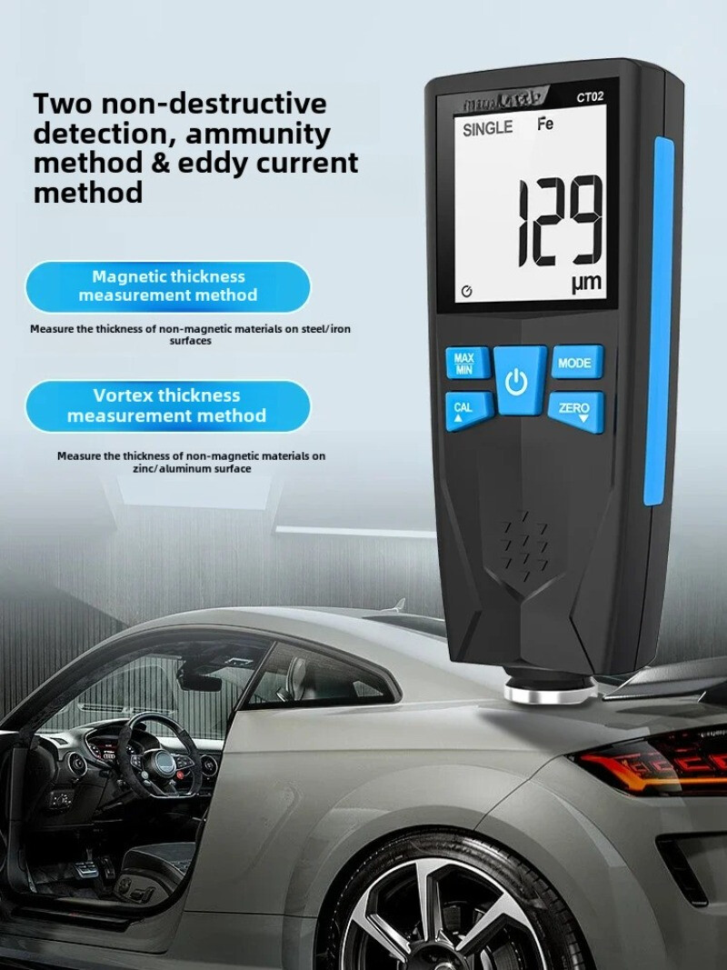 Automotive Inspection Paint Film Instrument Coating Thickness Gauge Testing - Image 2