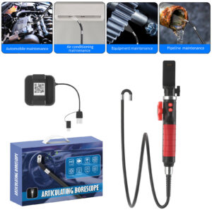 Industrial Endoscope Automotive Articulating Borescope Inspection Camera 8.5MM