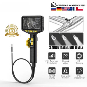 Automotive Industrial Endoscope with Light Autofocus Endoscope Inspection Camera