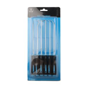 High Performance 6pcs Automotive Pick & Hook Tools for Seal Extraction