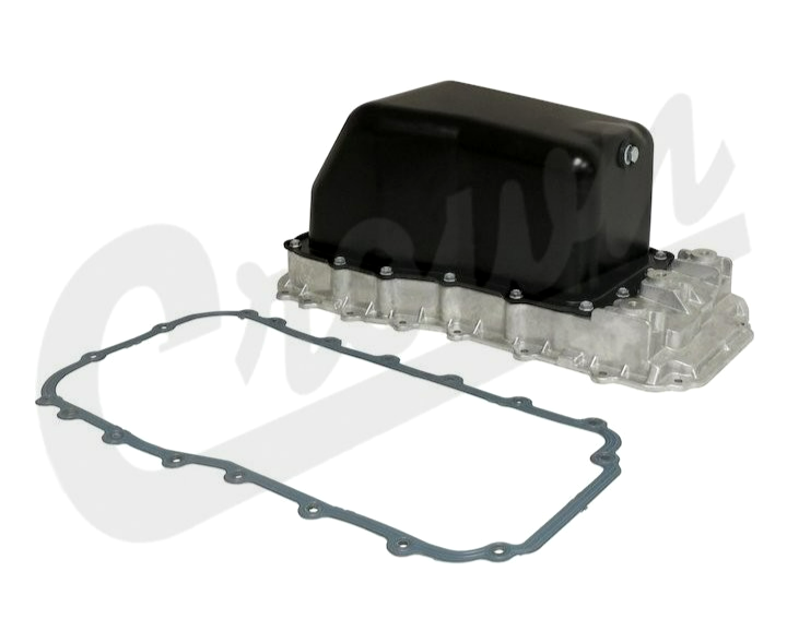 Crown Automotive Engine Oil Pan Kit Fits 2007-2011 Jeep Wrangler JK 4666153K