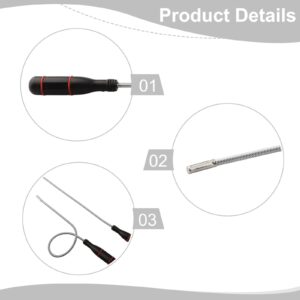 Essential For Automotive Magnet Pick Up Tools Flexible and Compact 2PCs