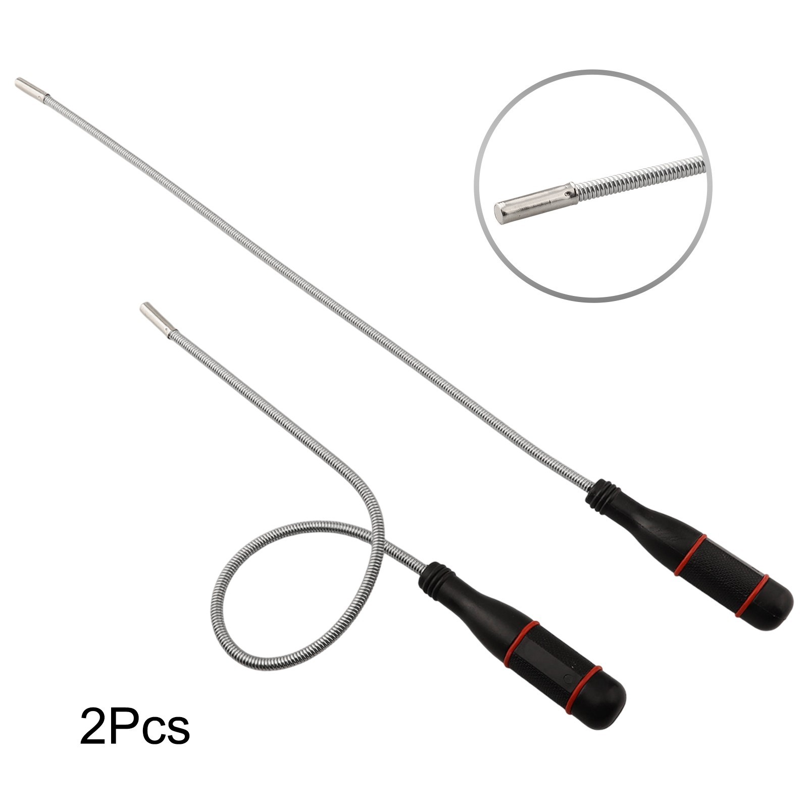 Essential For Automotive Magnet Pick Up Tools Flexible and Compact 2PCs - Image 5