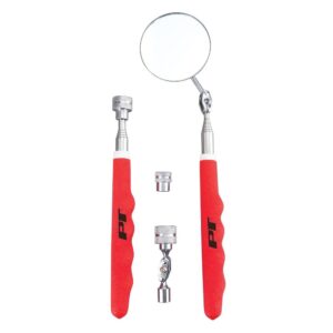 Performance Tool W1937 Magnetic Pick-Up Mirror Kit - Essential 4pc Telescopic...