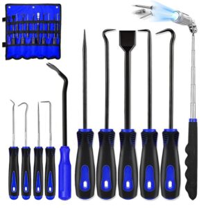 11 Pcs Automotive Hook and Pick Tool Set with Telescoping Magnetic Pickup1205